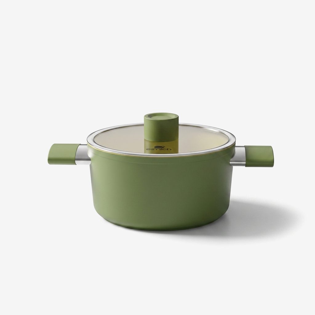 Nồi chống dính Ceramic Elmich Olive EL5523OV18 size 18 , 20, 24cm