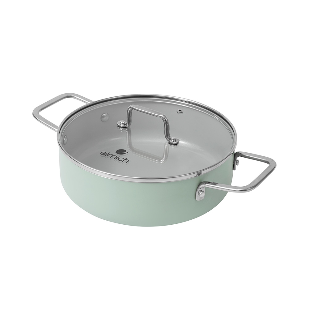Nồi lẩu chống dính Ceramic Elmich EL5538SK28 size 28cm