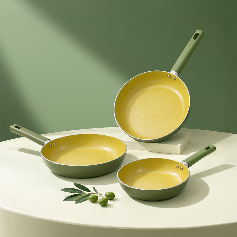 Chảo chống dính Ceramic Elmich Olive EL5984OV