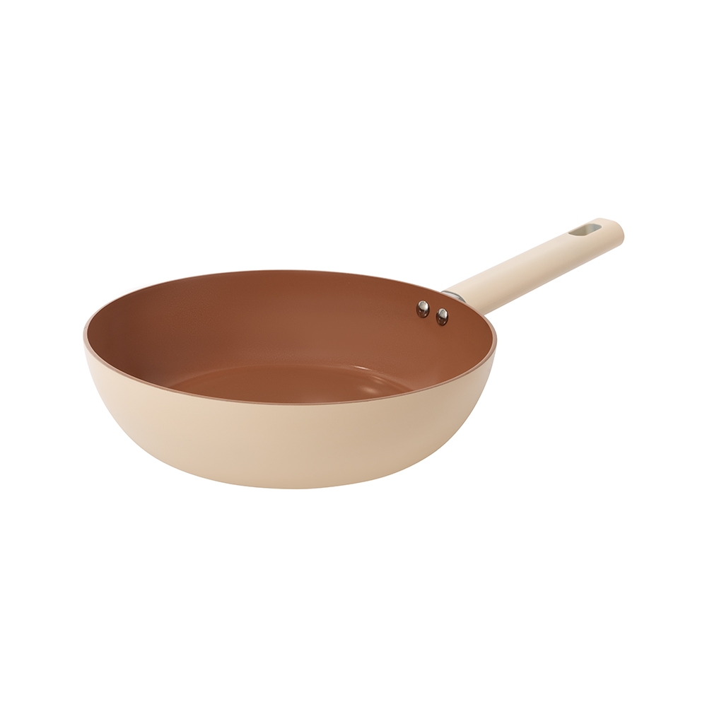 Chảo chống dính Ceramic Elmich Mocha EL5982MC Size 20,24,26,28cm