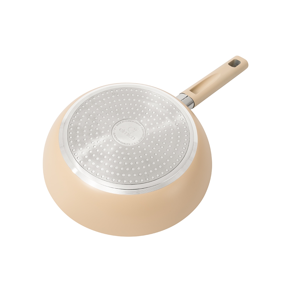 Chảo chống dính Ceramic Elmich Mocha EL5982MC Size 20,24,26,28cm