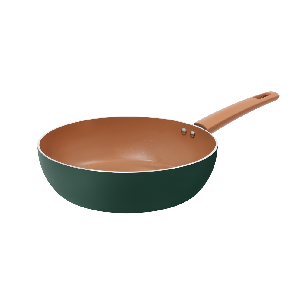 Chảo chống dính ceramic elmich  Harmony EL5992PT24 Size 24cm