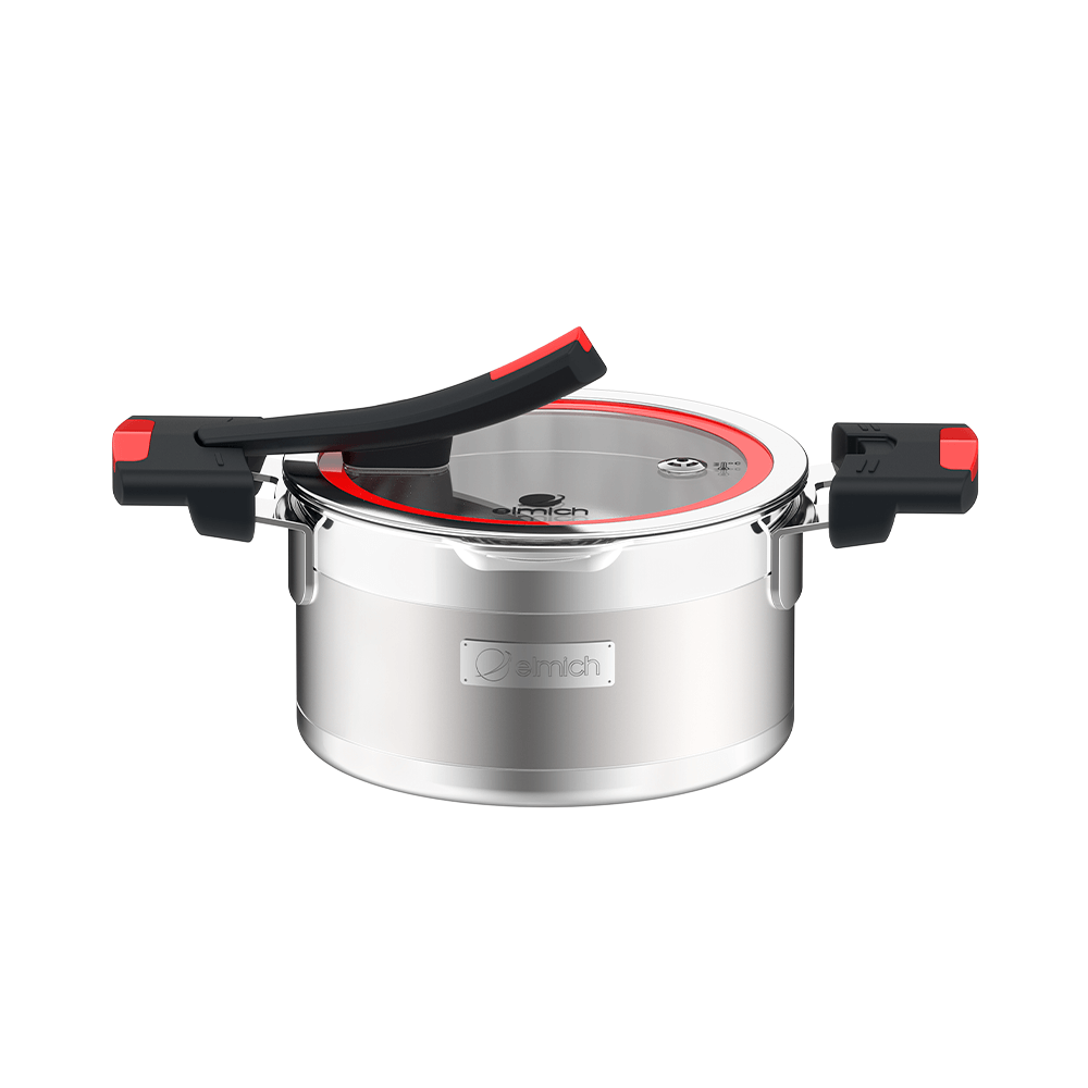 Bộ nồi Inox liền khối Elmich Milano EL-8091 size 16, 20, nồi hấp 22cm