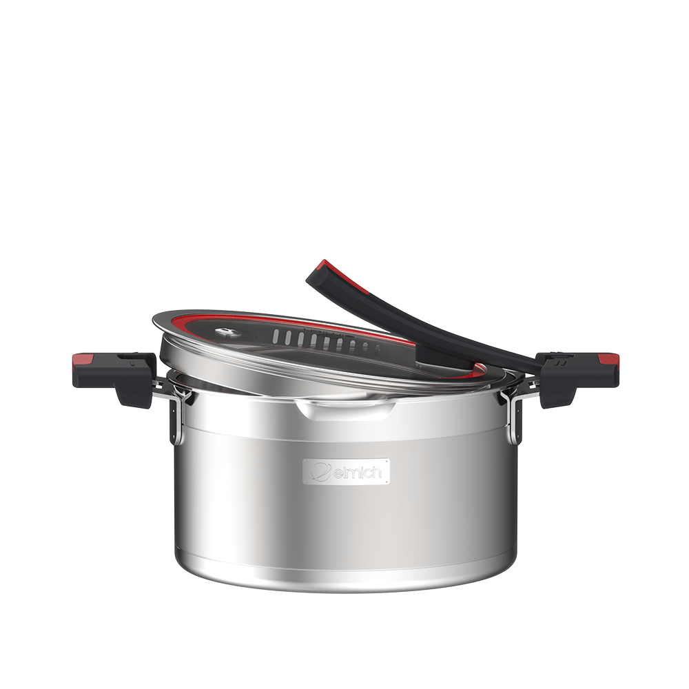 Nồi Inox liền khối Elmich Milano