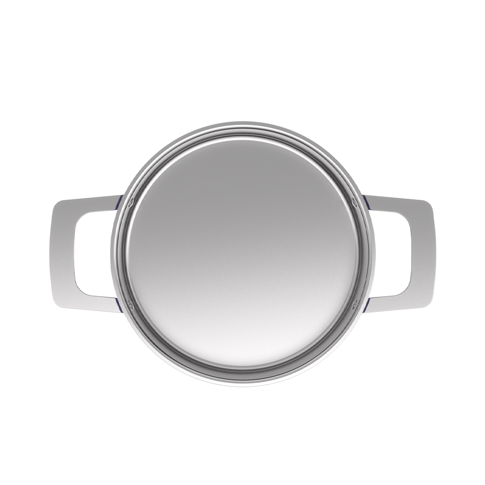 Bộ nồi Inox liền khối Elmich Hera EL-8197 size 18,nồi hấp 22,chảo 26cm