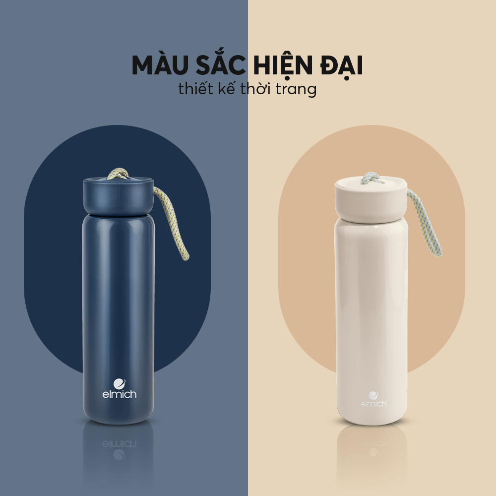 Bình giữ nhiệt Inox 304 ELMICH dung tích 480ml EL8296