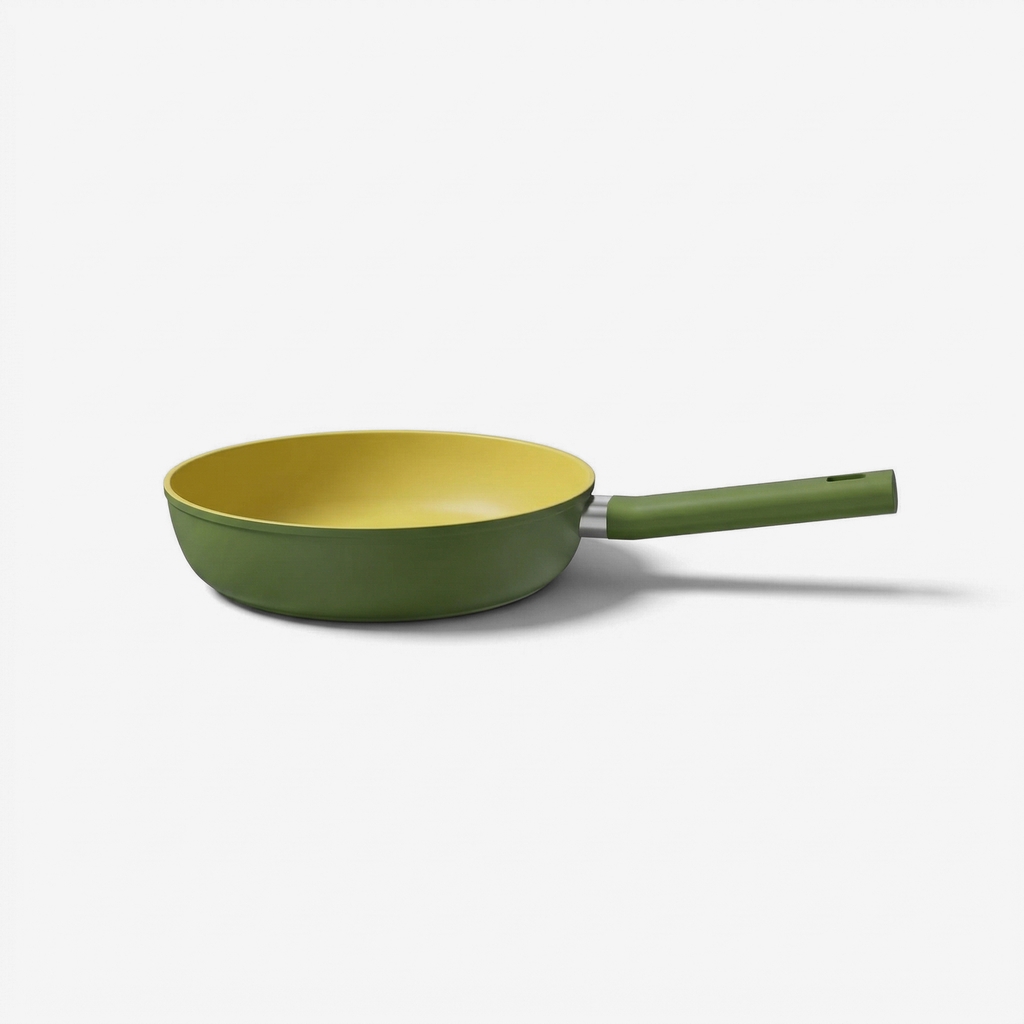 Chảo phủ sứ an toàn Elmich Olive EL-5965OV size 20, 24, 26, 28 cm