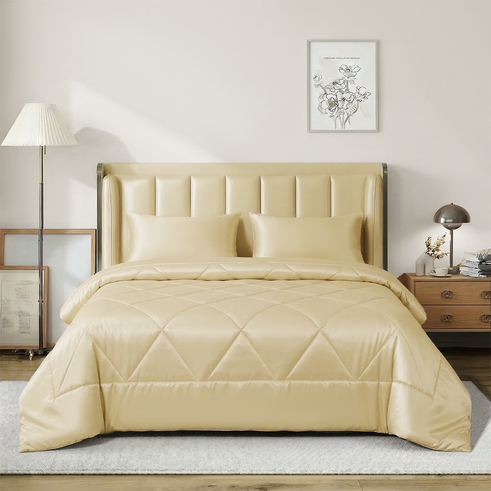 Bộ Chăn Ga Gối 100% Tencel 300T ETS05