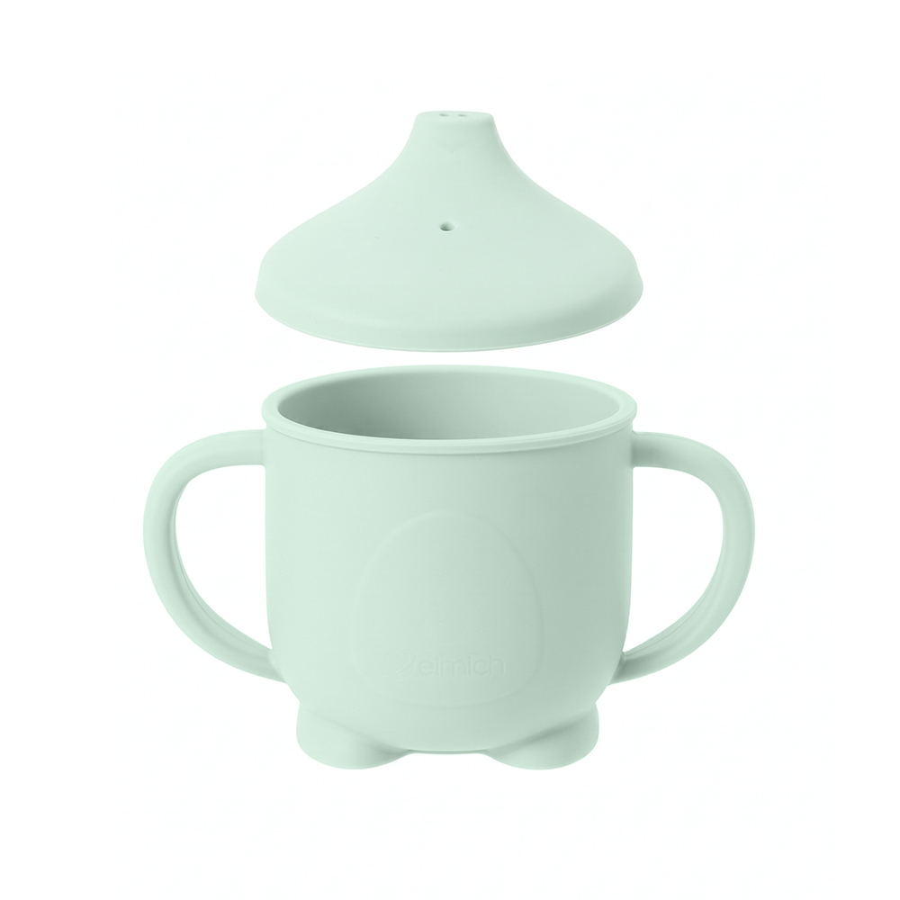 Cốc uống nước trẻ em platinum silicone Elmich Daily EL4035