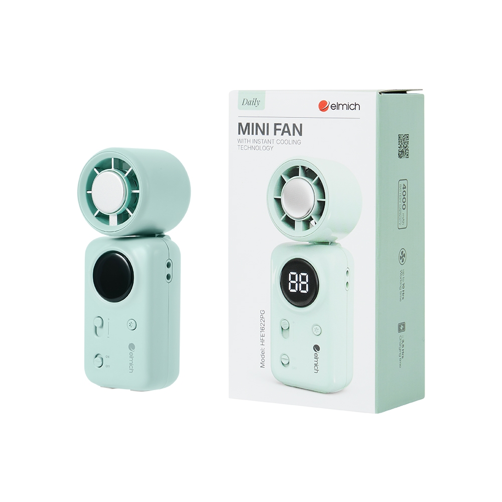 Quạt điện cầm tay mini chạy pin Elmich Daily HFE1622