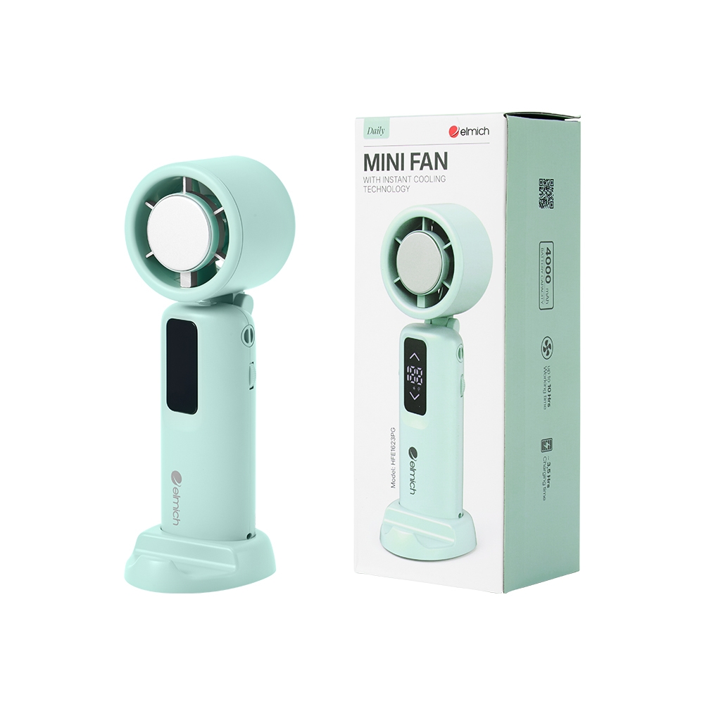 Quạt điện cầm tay mini chạy pin Elmich Daily HFE1623