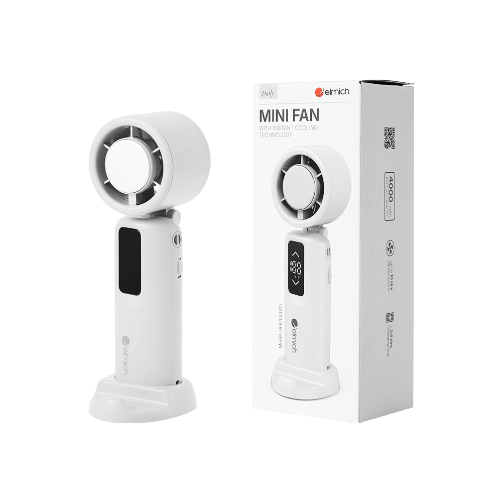 Quạt điện cầm tay mini chạy pin Elmich Daily HFE1623