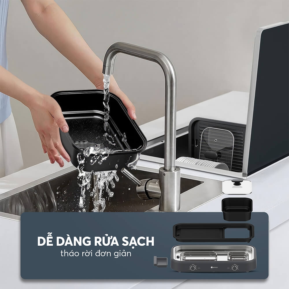 Bếp nướng lẩu đa năng Elmich HE-3908