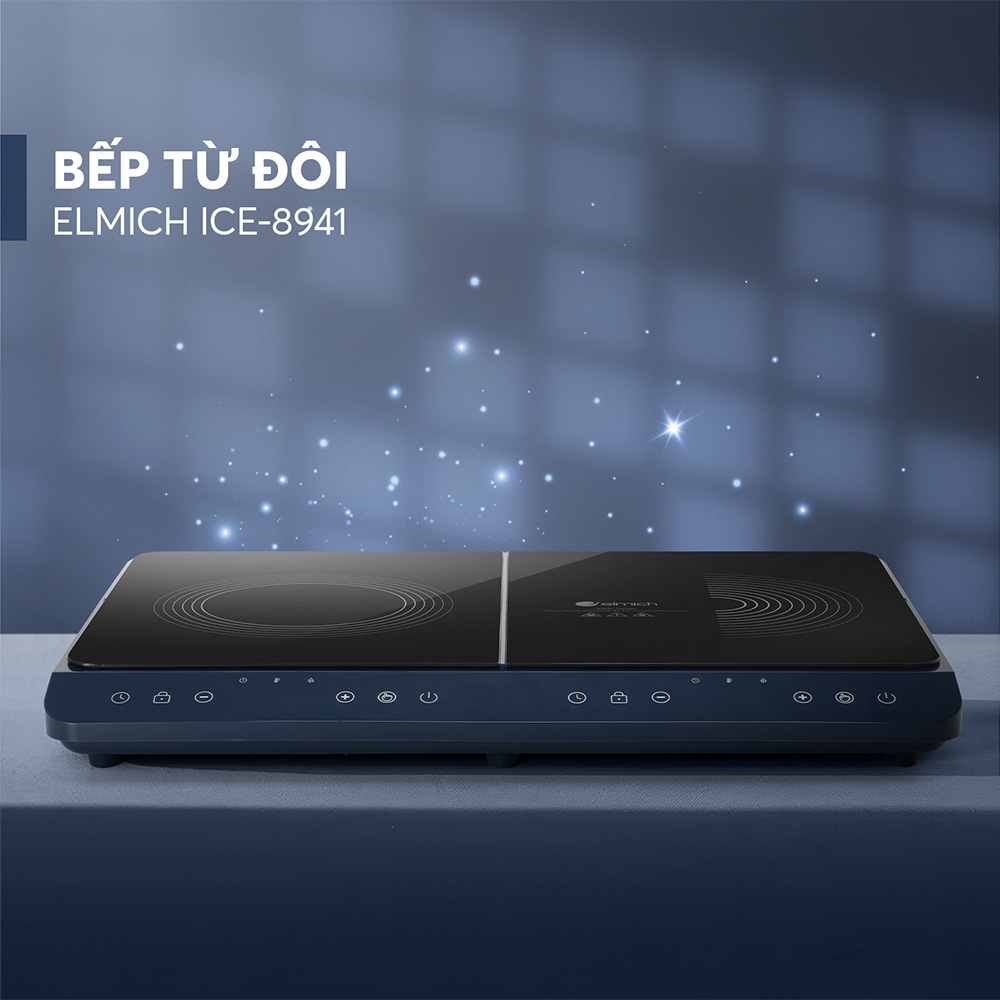 Bếp từ đôi để bàn Elmich ICE - 8941