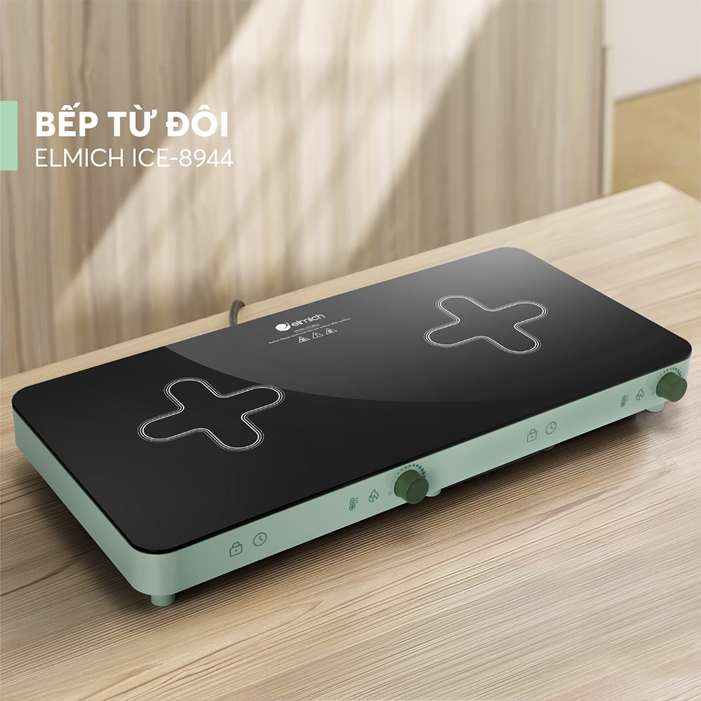 Bếp từ đôi để bàn Elmich ICE - 8944