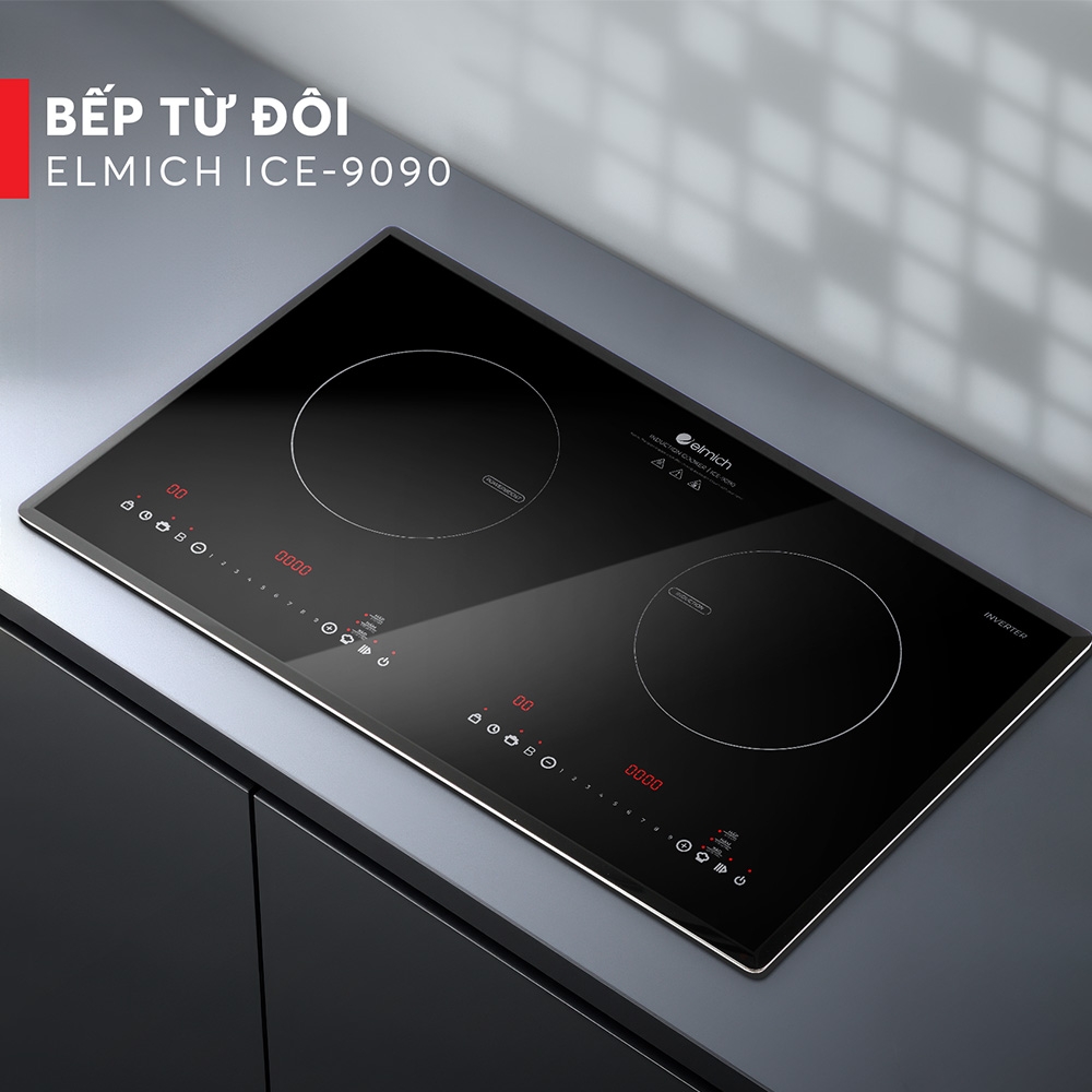 Bếp điện từ đôi ELMICH ICE-9090