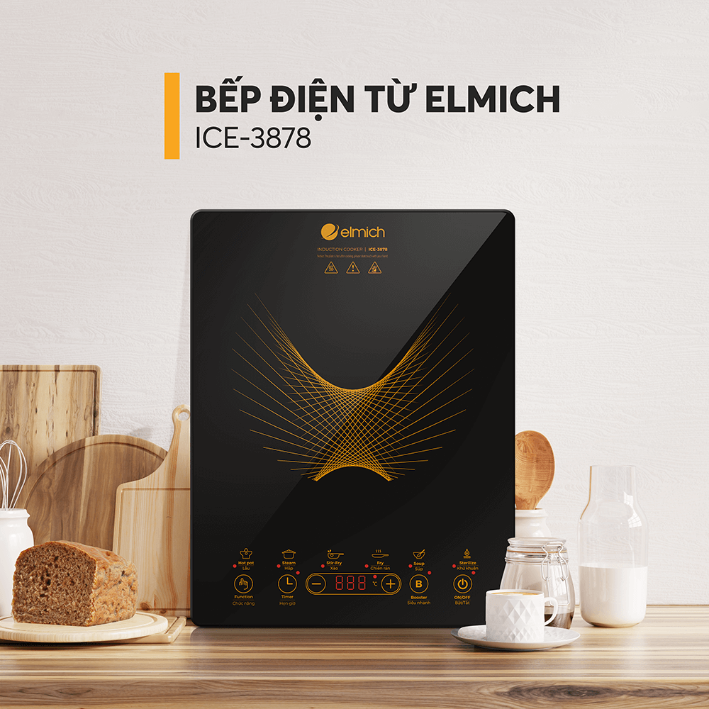 Bếp điện từ Elmich ICE-3878