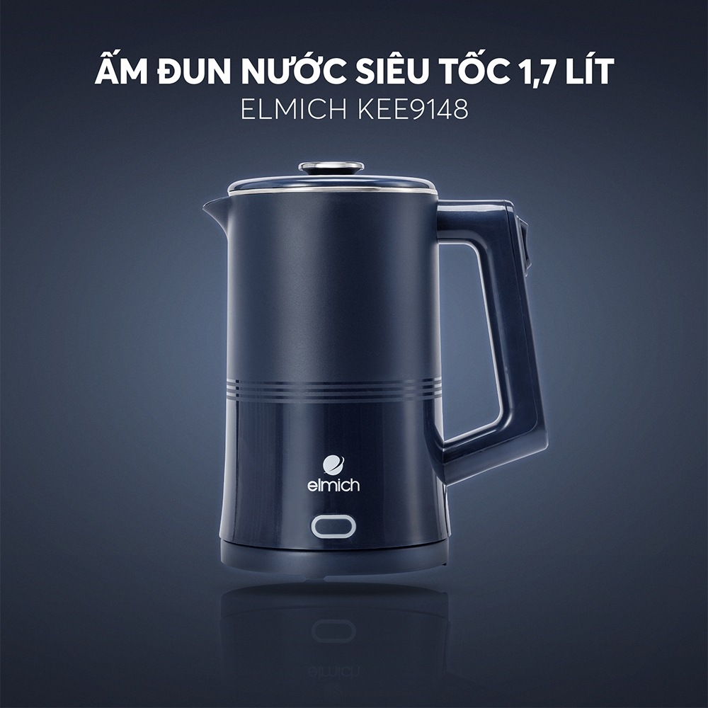 Ấm siêu tốc 1.7L Elmich KEE9148