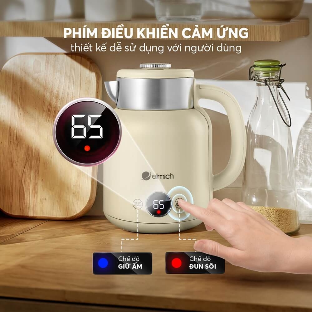 Ấm đun siêu tốc Elmich KEE-8456