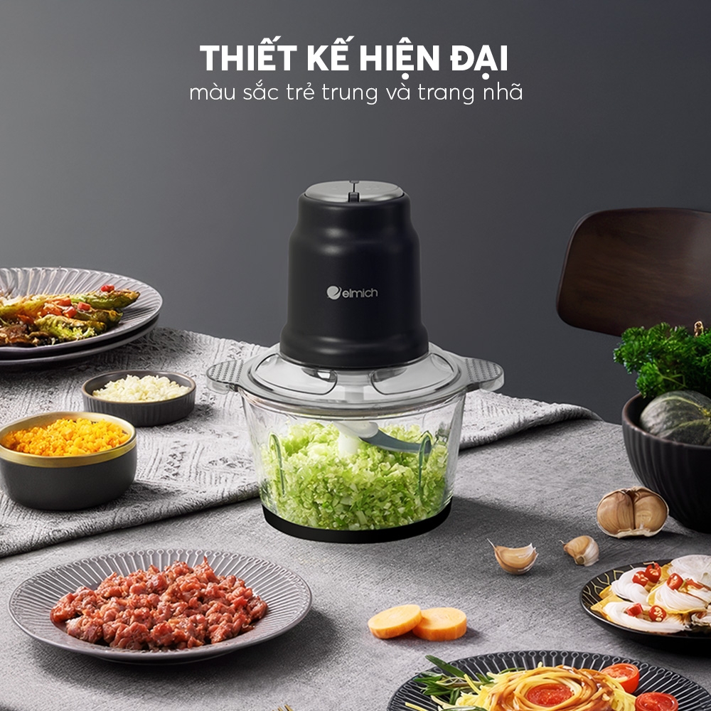 Máy xay thịt Elmich MCE-8586 dung tích 2L