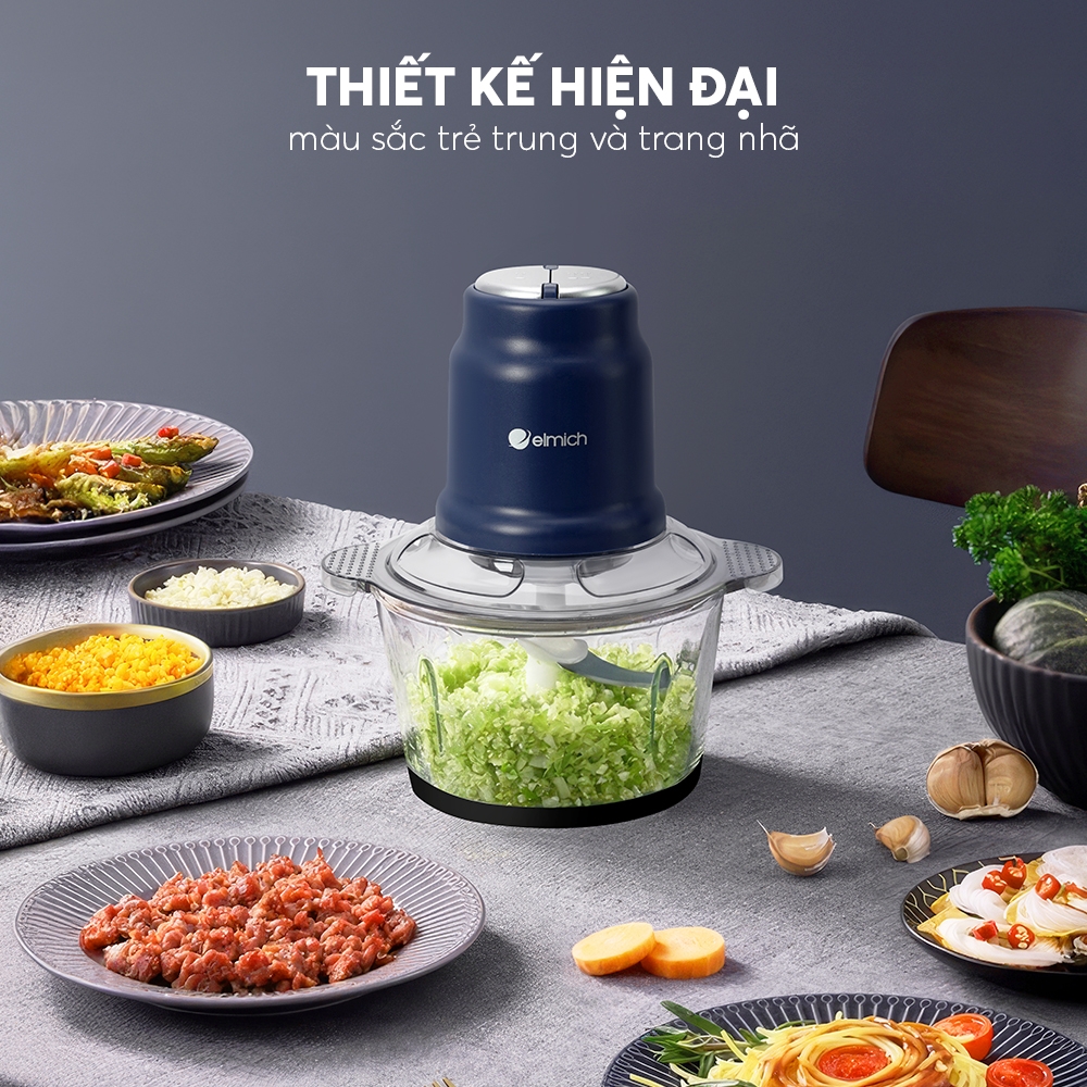 Máy xay thịt Elmich MCE8587 dung tích 2L