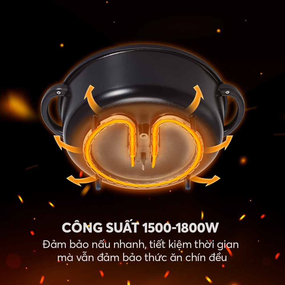 Nồi lẩu điện Elmich MPE-9177