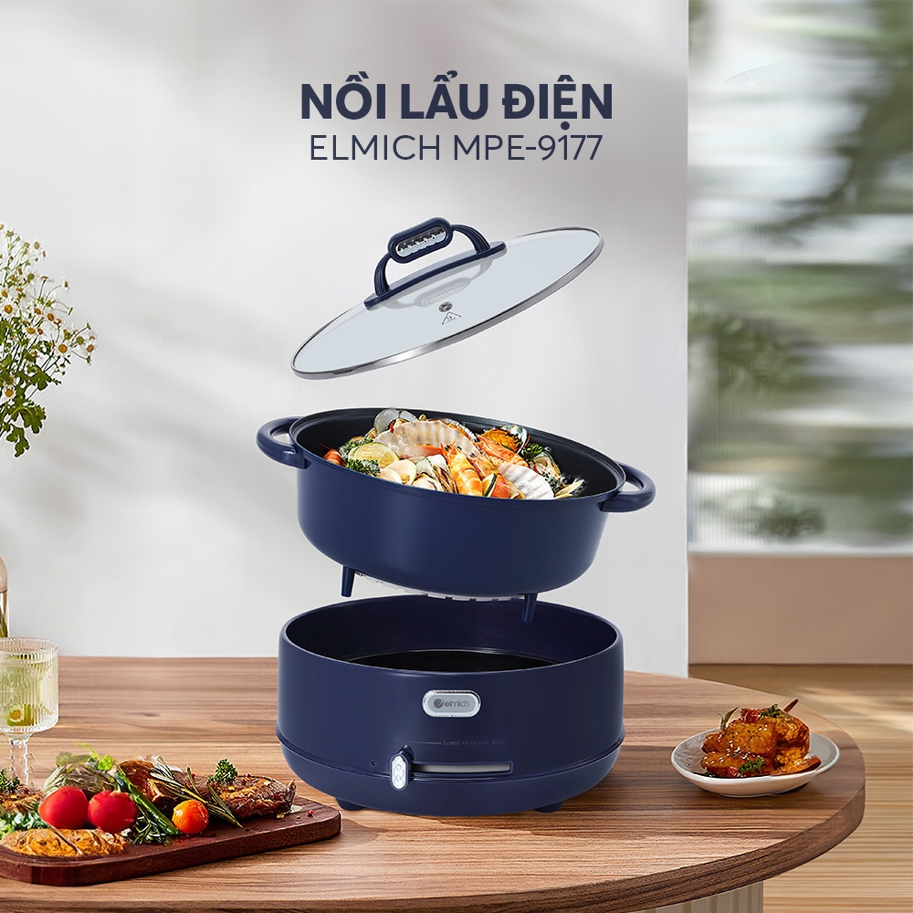 Nồi lẩu điện Elmich MPE-9177