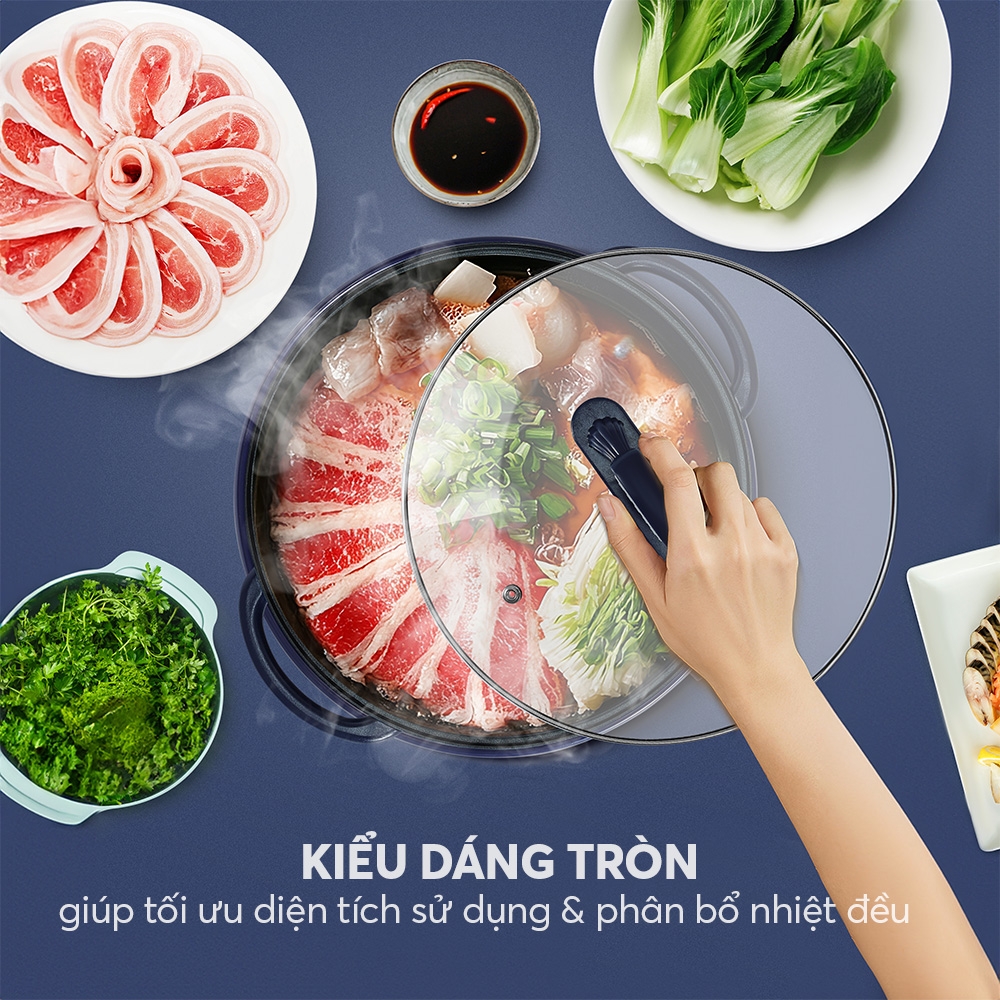 Nồi lẩu điện Elmich MPE-9177
