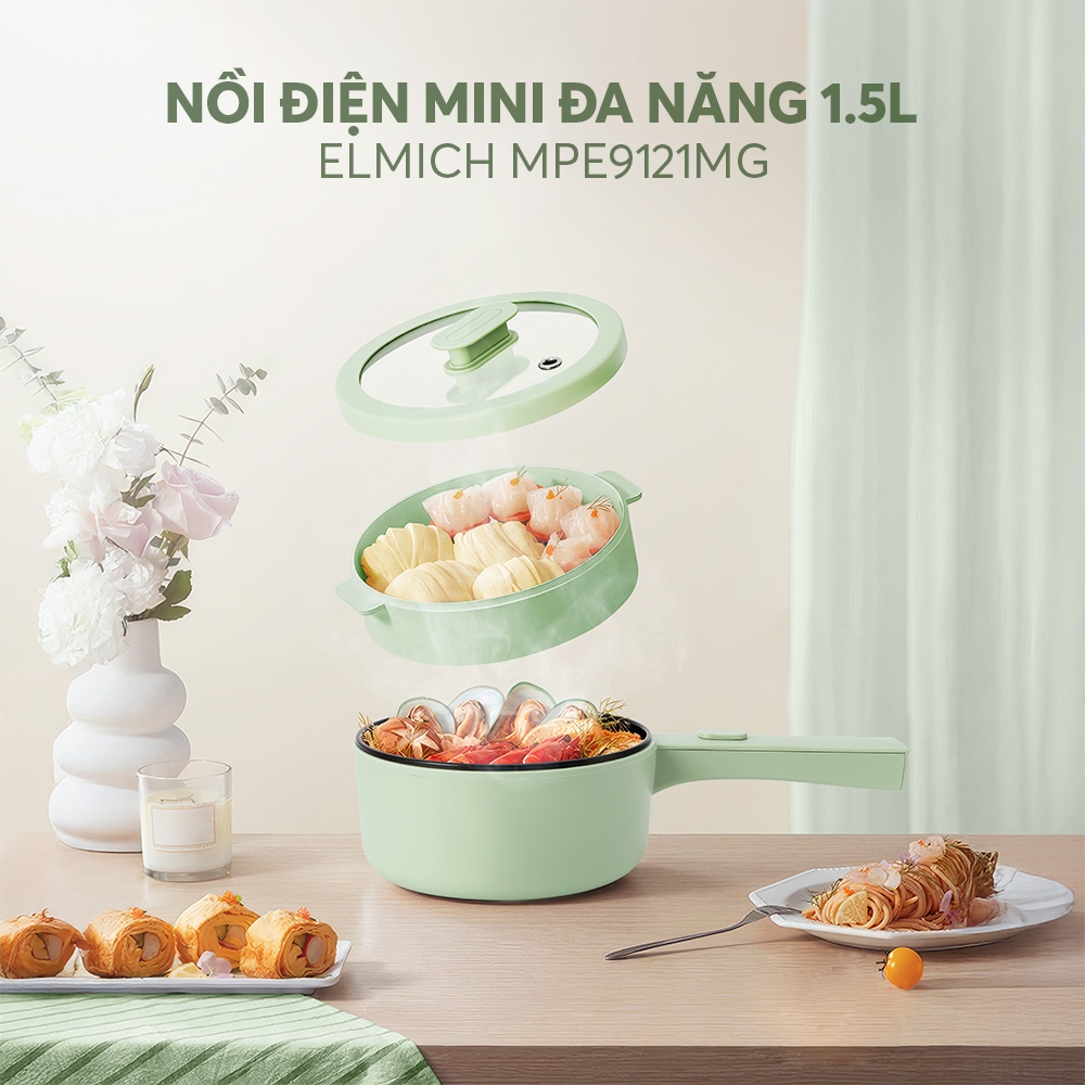 Nồi điện mini đa năng 1.5L MPE 9121