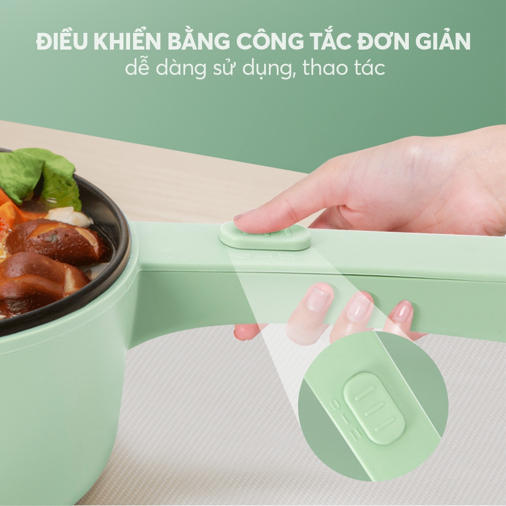 Nồi điện mini đa năng 1.5L MPE 9121