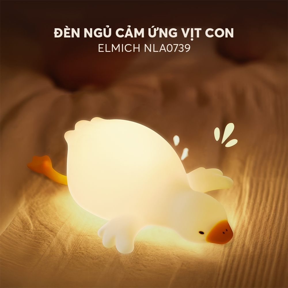 Đèn ngủ cảm ứng vịt con Elmich NLE0739