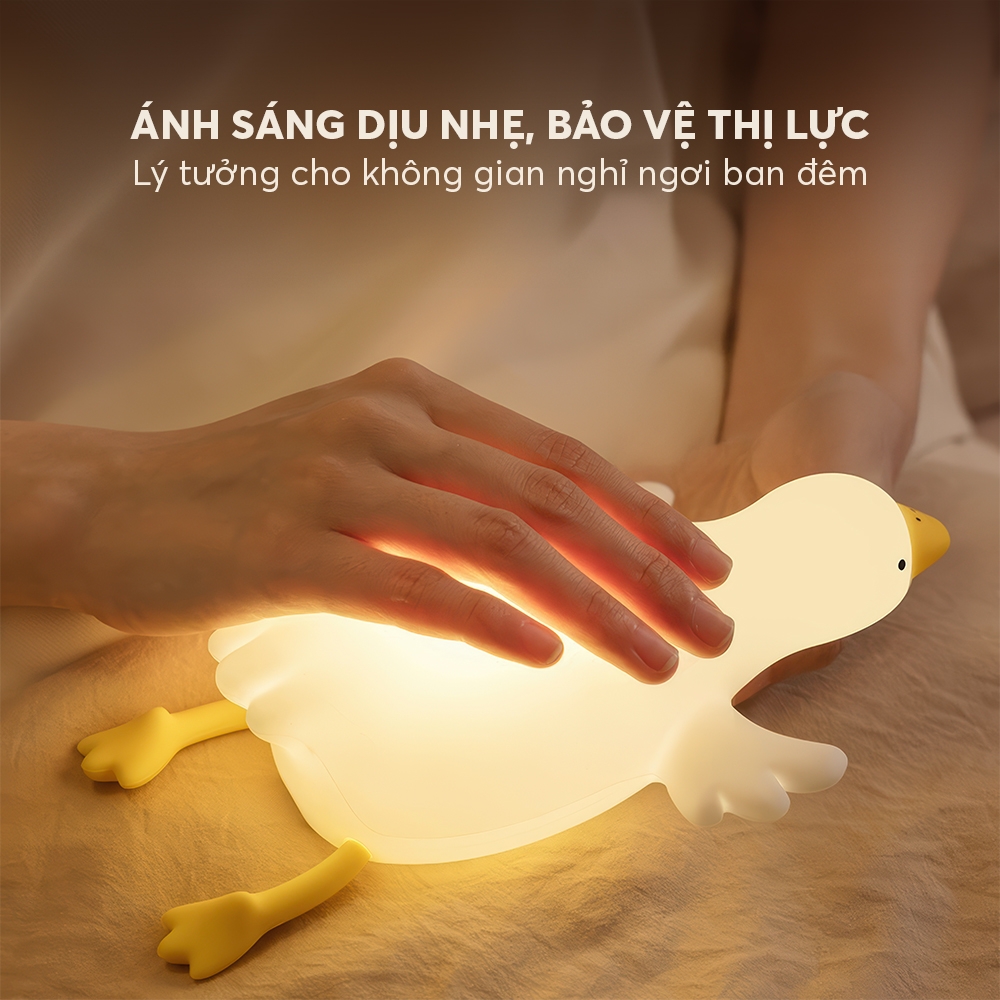 Đèn ngủ cảm ứng vịt con Elmich NLE0739
