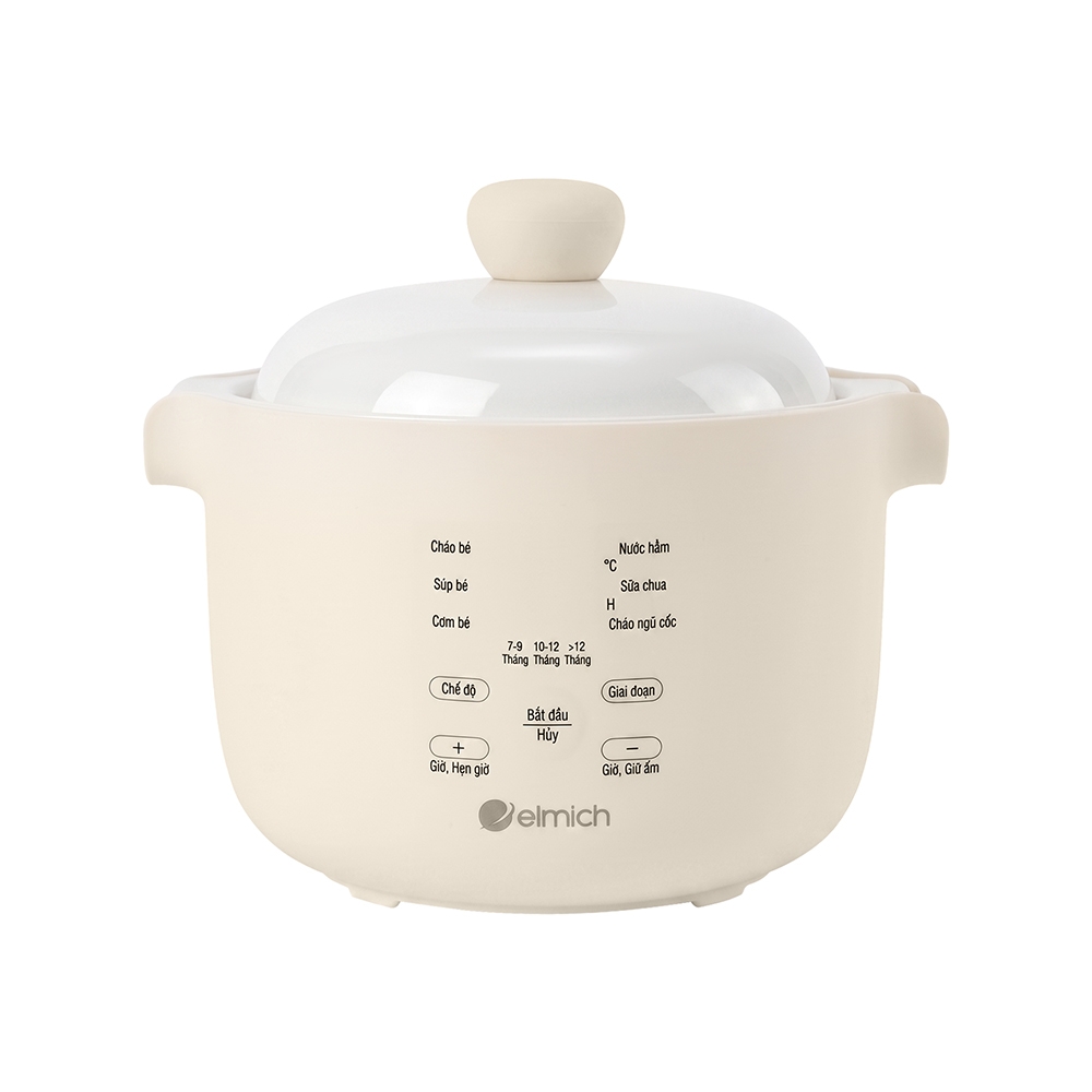 Nồi nấu chậm điện tử Elmich Daily dung tích 1.2L