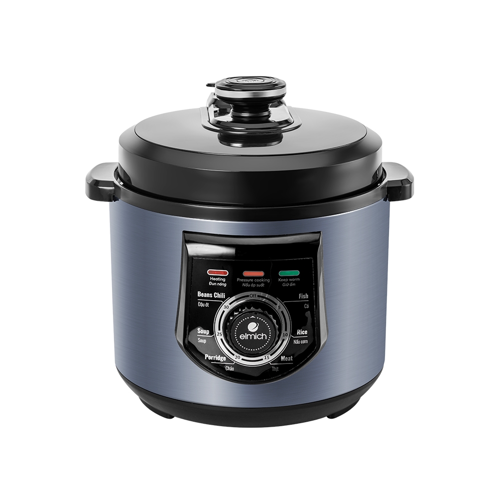 Nồi áp suất điện đa năng Elmich 6L PCE8572GB