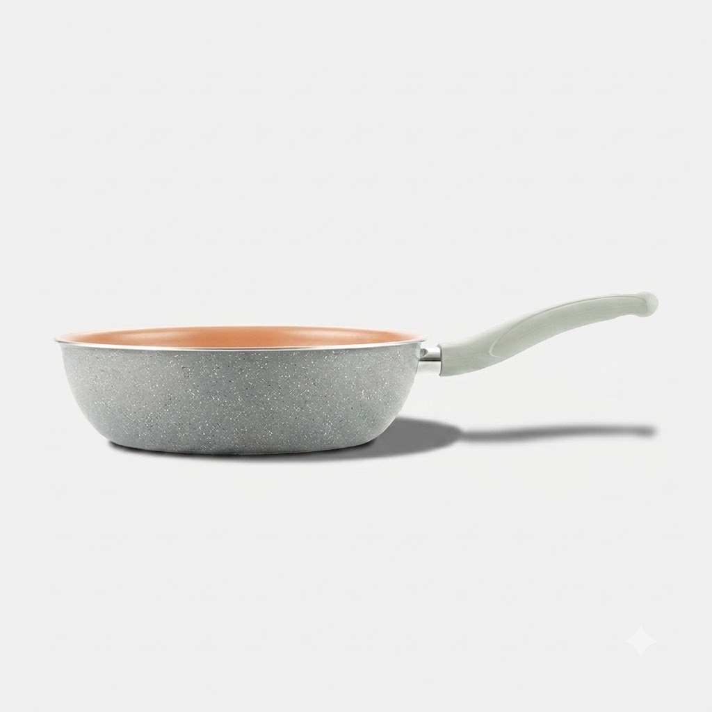 Chảo chống dính ceramic đáy từ Elmich Daily EL5753MN 28cm