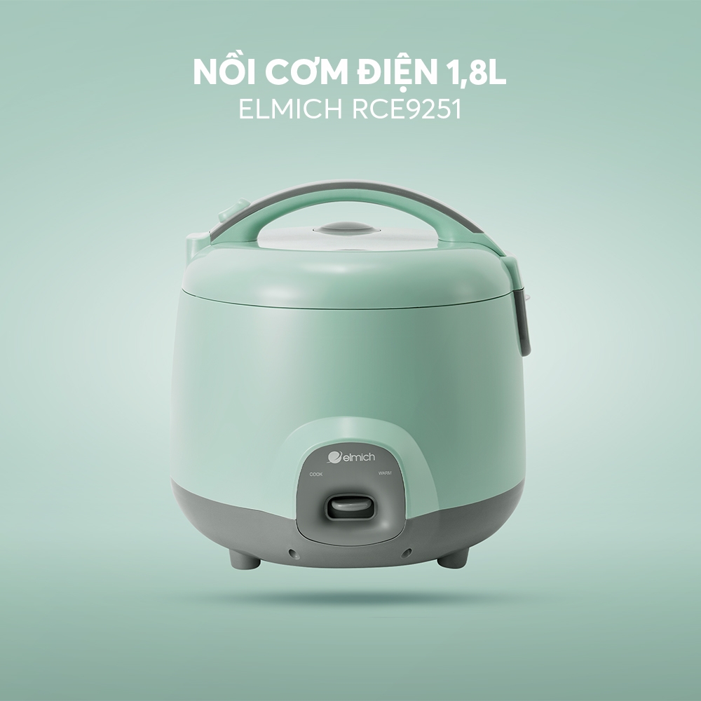 Nồi cơm điện Elmich RCE9251 dung tích 1,8L