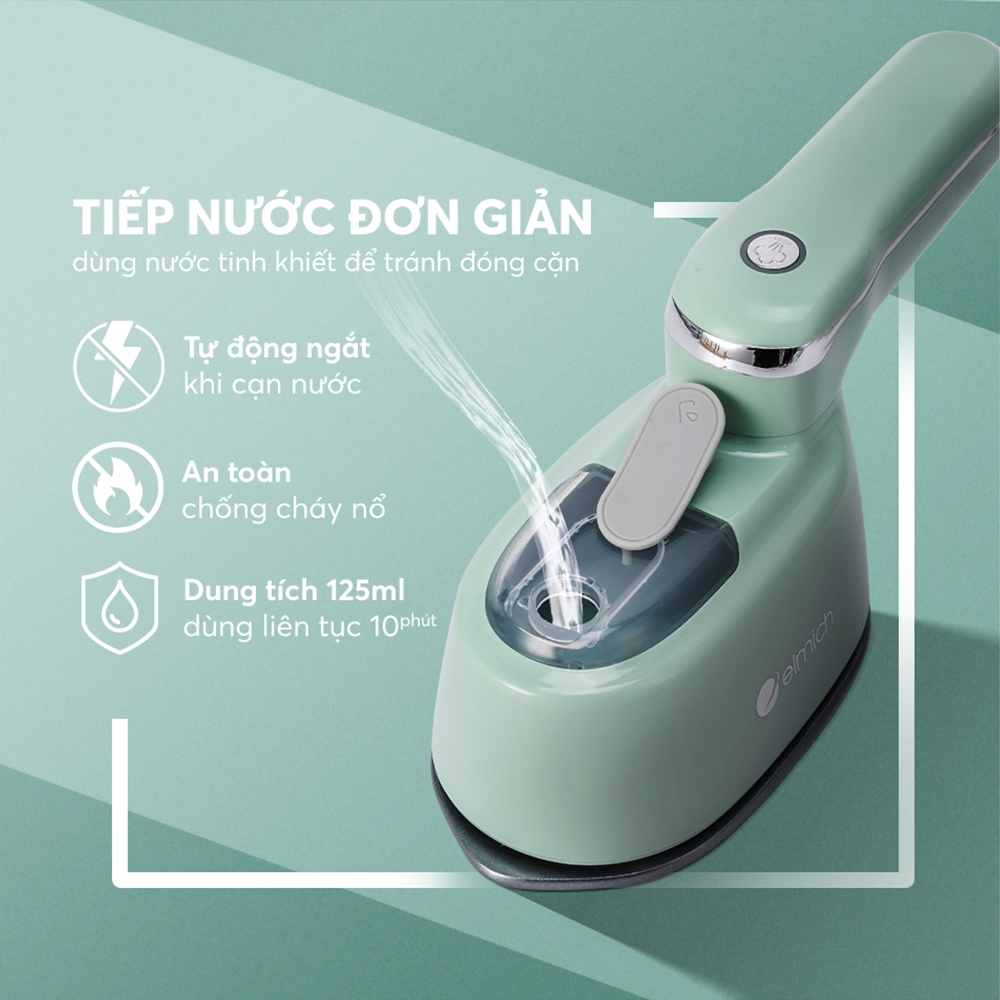 Bàn là hơi nước cầm tay Elmich SIE9164