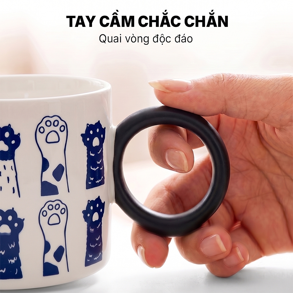 Cốc sứ Elmich Daily dung tích 410 ml EL4093
