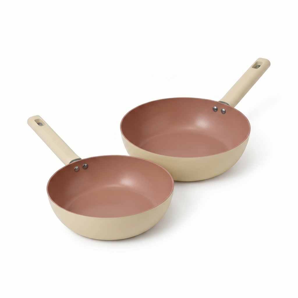 Combo chảo chống dính Ceramic ELMICH 5980BE size 20,24cm