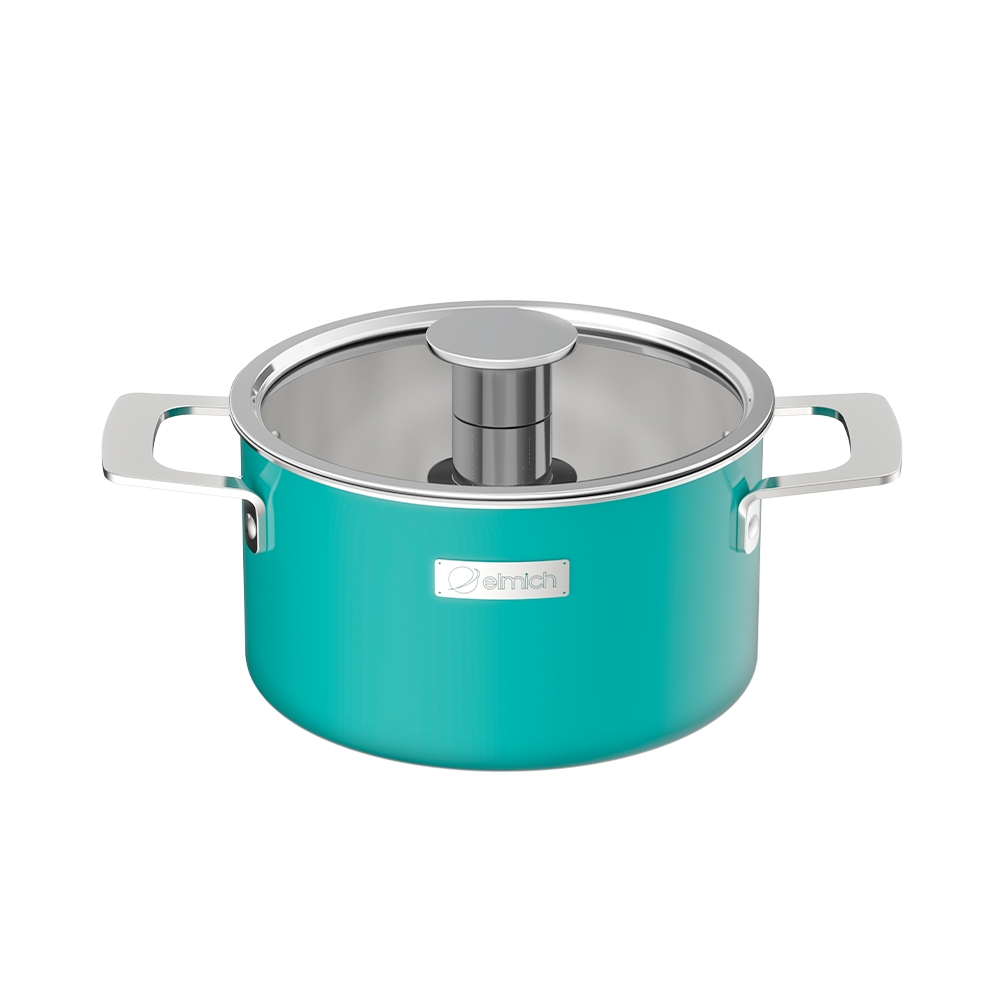 Bộ nồi Inox liền khối Elmich Hera size 18,20,26cm