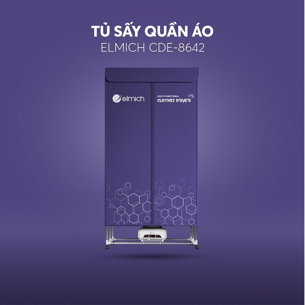 Tủ sấy quần áo Elmich CDE-8642