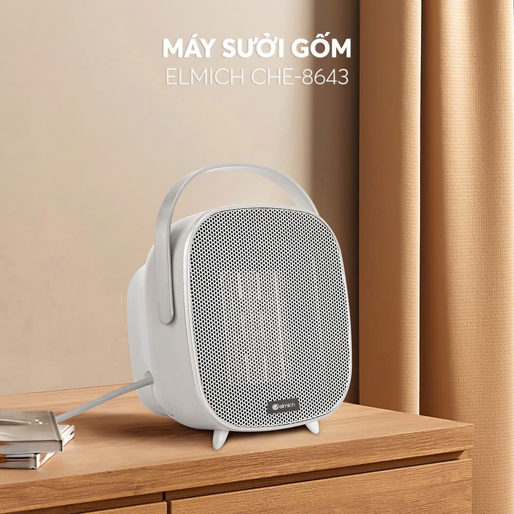 Máy sưởi gốm Elmich CHE-8643 - 4028643