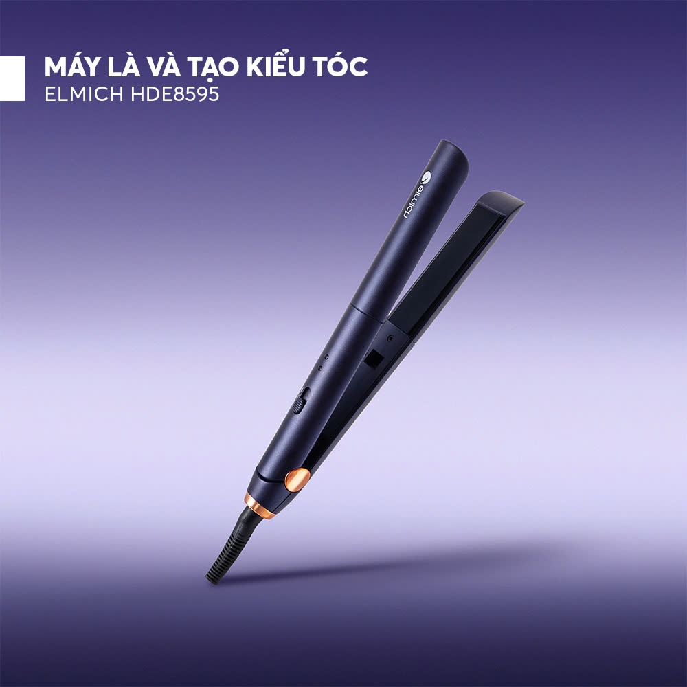 Máy là và tạo kiểu tóc Elmich HDE8595