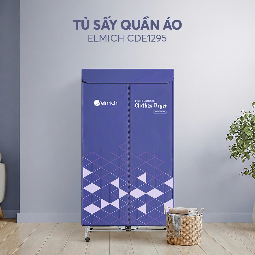 Tủ sấy quần áo Elmich CDE1295