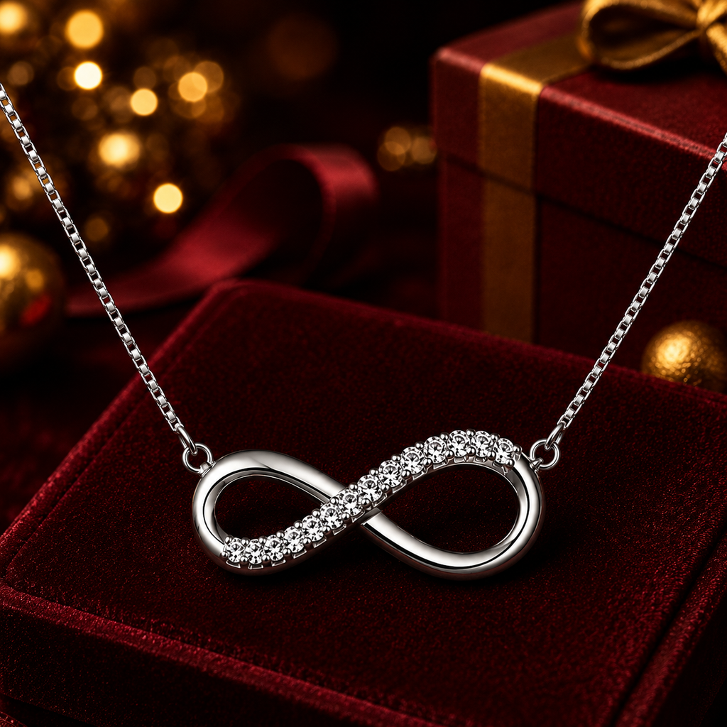 Dây chuyền bạc s925 cao cấp đính Moissanite