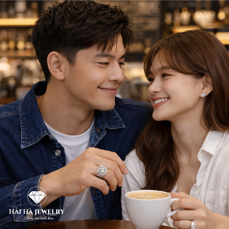 Nhẫn bạc nam bản lĩnh vững vàng | Hải Hà Jewelry