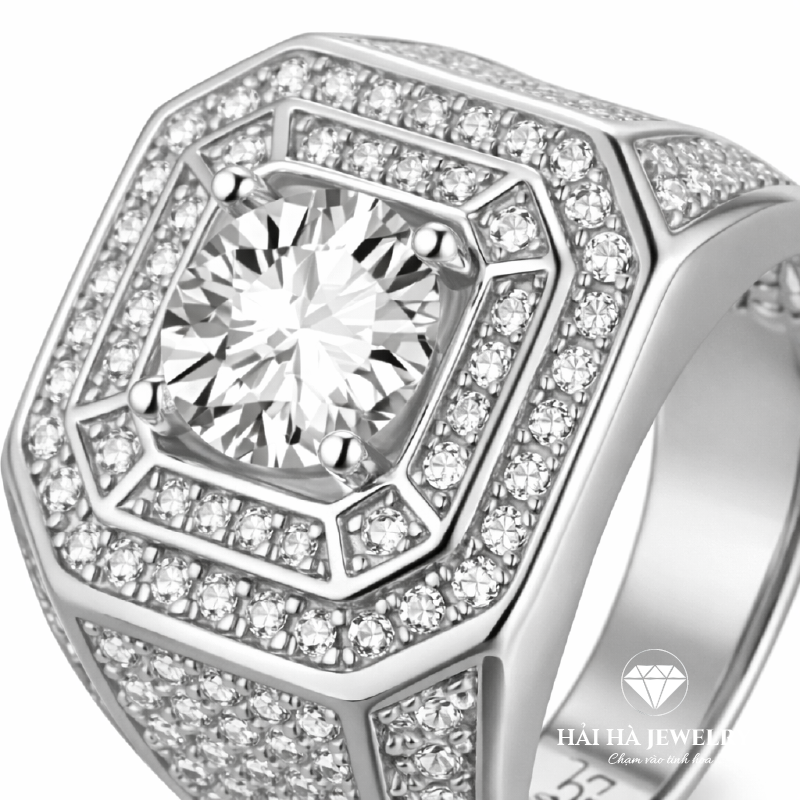 Nhẫn nam bản lĩnh tĩnh – Vị thế không cần lên tiếng | Hải Hà Jewelry