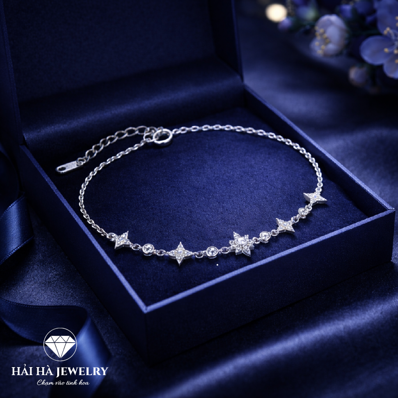 Vòng tay sao lặng lẽ – Ánh sáng nhỏ cho những ngày bình yên | Hải Hà Jewelry