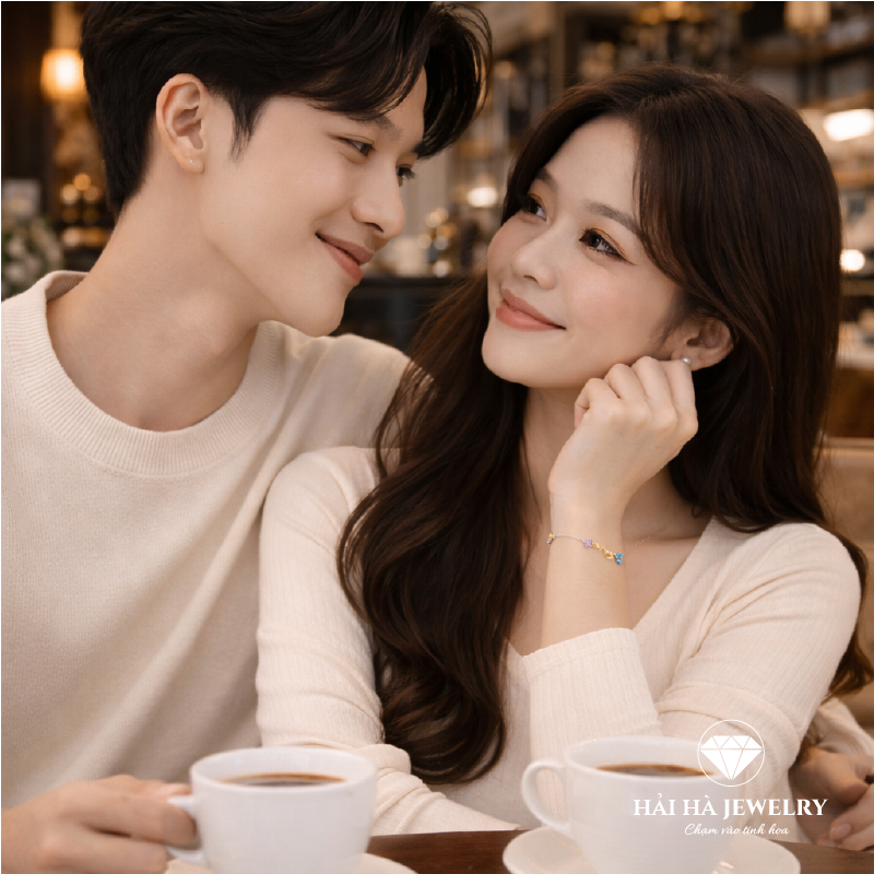 Vòng tay hoa ngũ sắc – Những niềm vui nhỏ góp thành một mùa an yên | Hải Hà Jewelry