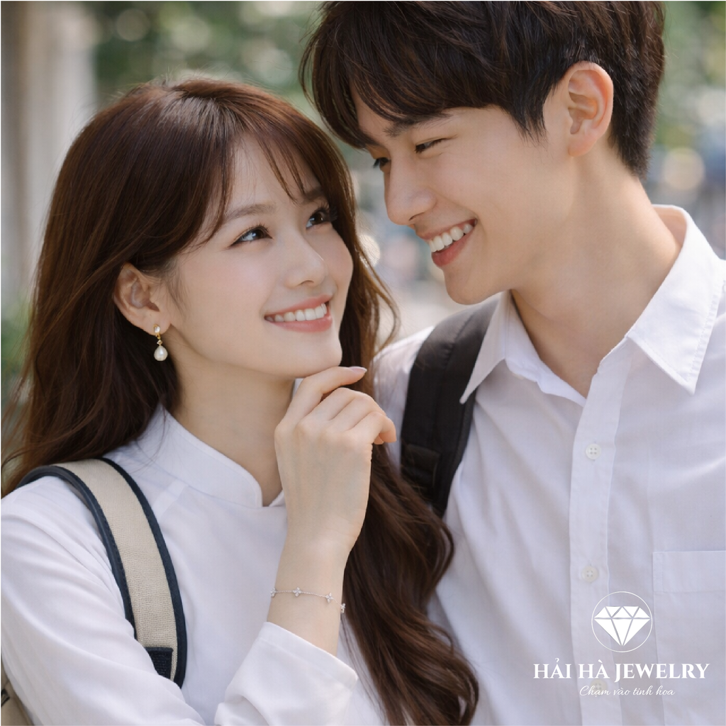 Vòng tay hoa sáng khẽ – Nở dịu giữa đời thường | Hải Hà Jewelry